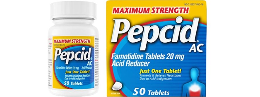 Amazon – 50-Count Pepcid AC Tablets just .51!