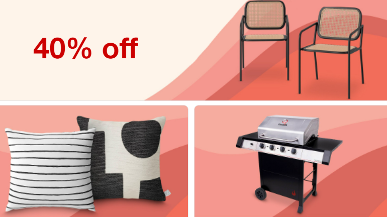 Target – Save up to 40% on Everything You Need for Your Patio!