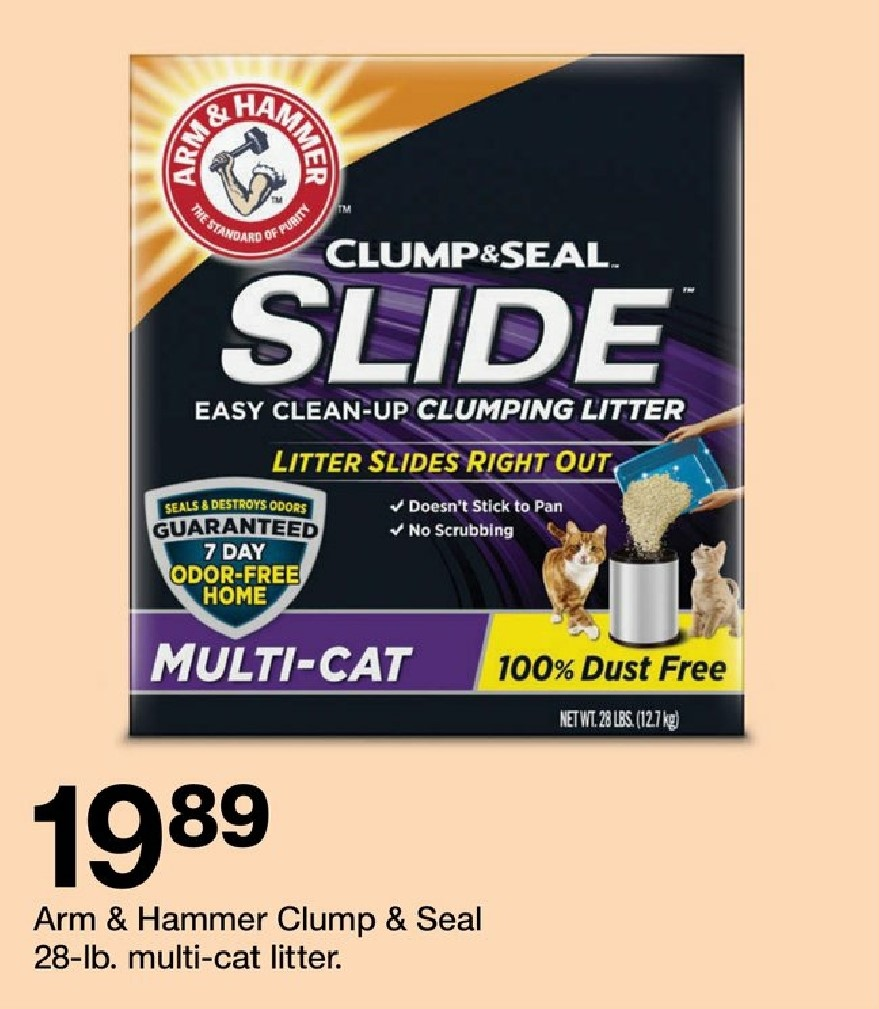 New Arm & Hammer Cat Litter Coupon (+ Target Deal)