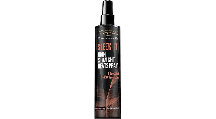 Amazon – L’Oréal Paris Advanced Hairstyle Sleek It Iron Straight Heat Spray just .37!