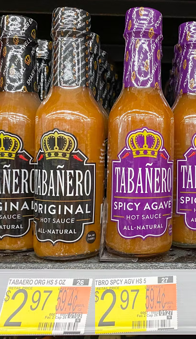 Tabanero Hot Sauce just 47¢ at Walmart!