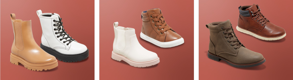 Target – Boots for the ENTIRE Family are Buy 1, Get 1 50% off!