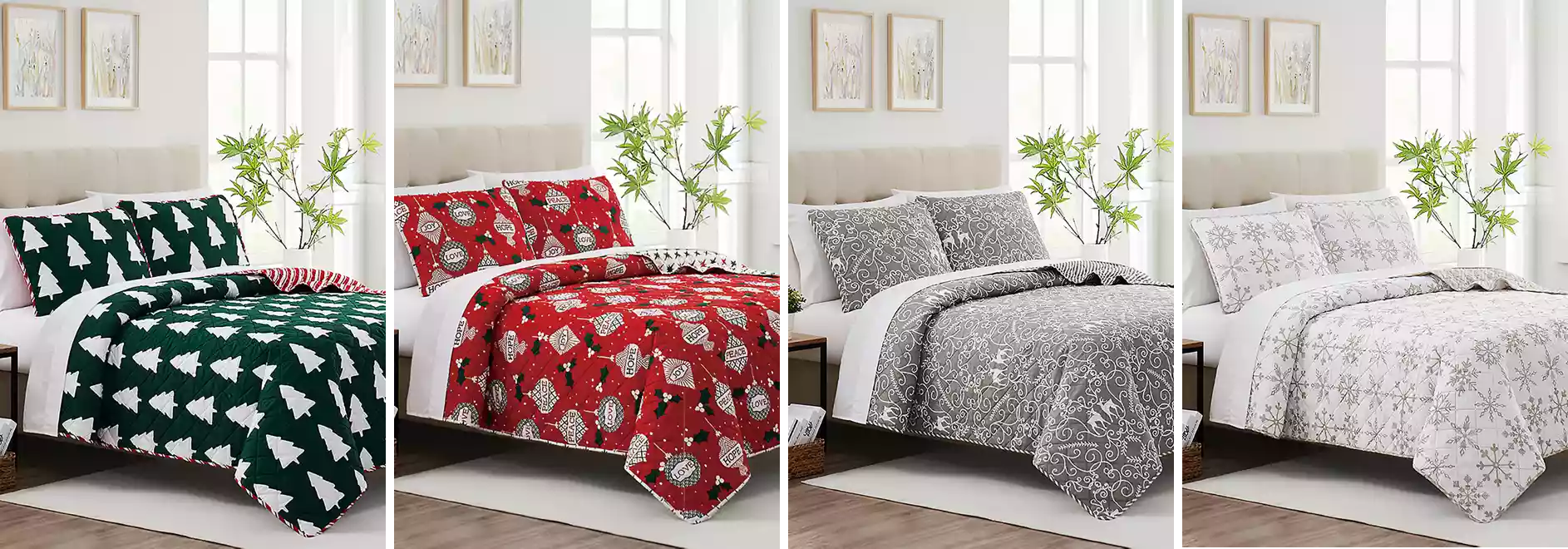 Belk – Bed in a Bag Comforter & Quilt Sets just .99!