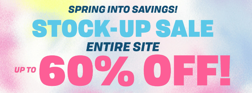 The Children’s Place Spring Into Savings Stock-Up Sale – Up to 60% off!