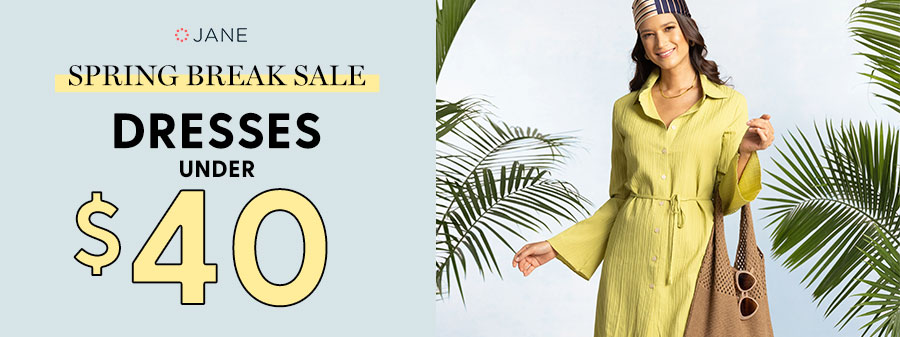 Jane.com Spring Break Sale – Dresses under !