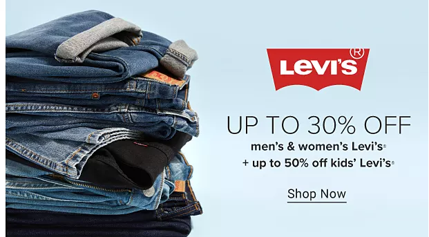 Belk – Up to 50% off Levi’s Jeans for the Family