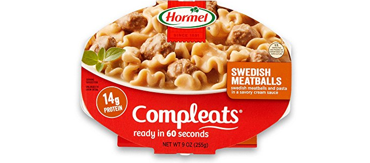 Amazon – 6-Pack Hormel Compleats Swedish Meatballs just .04!