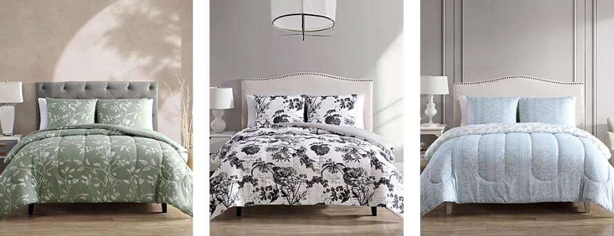 Macy’s – Select 3-pc Reversible Comforter Sets just .99!