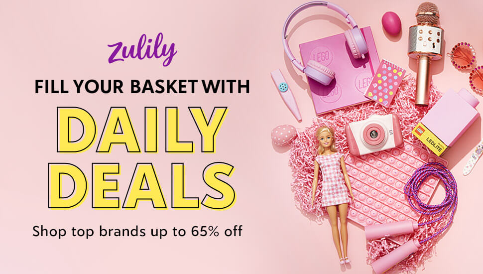 Zulily – Daily Deals from Top Bands up to 65% off!