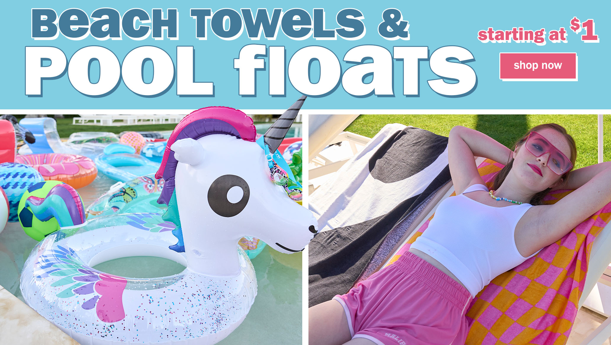 Five Below – Beach Towels & Pool Floats starting at just !
