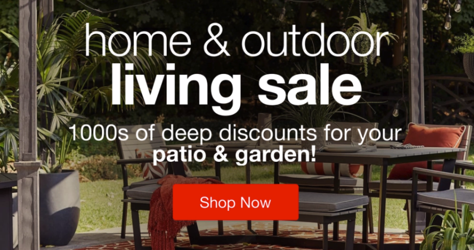 The Overstock Home & Outdoor Living Sale